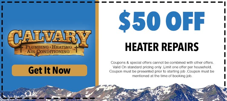 discount on heater repair services