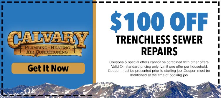 discount on trenchless sewer repair service
