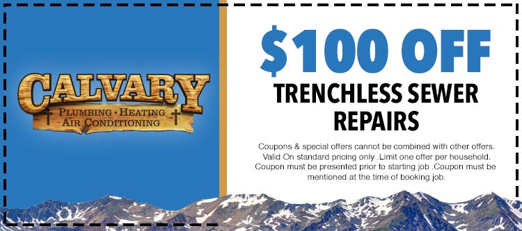 discount on trenchless repair services
