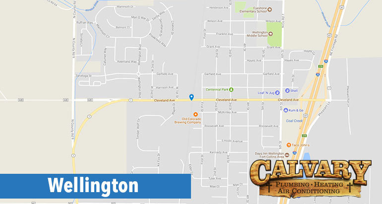 calvary plumbing, heating and air conditioning services in wellington colorado